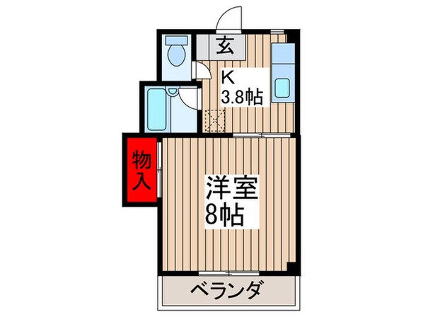 ＴＳマンションの物件間取画像